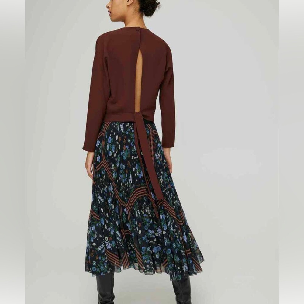 Wilfred Open Back Blouse